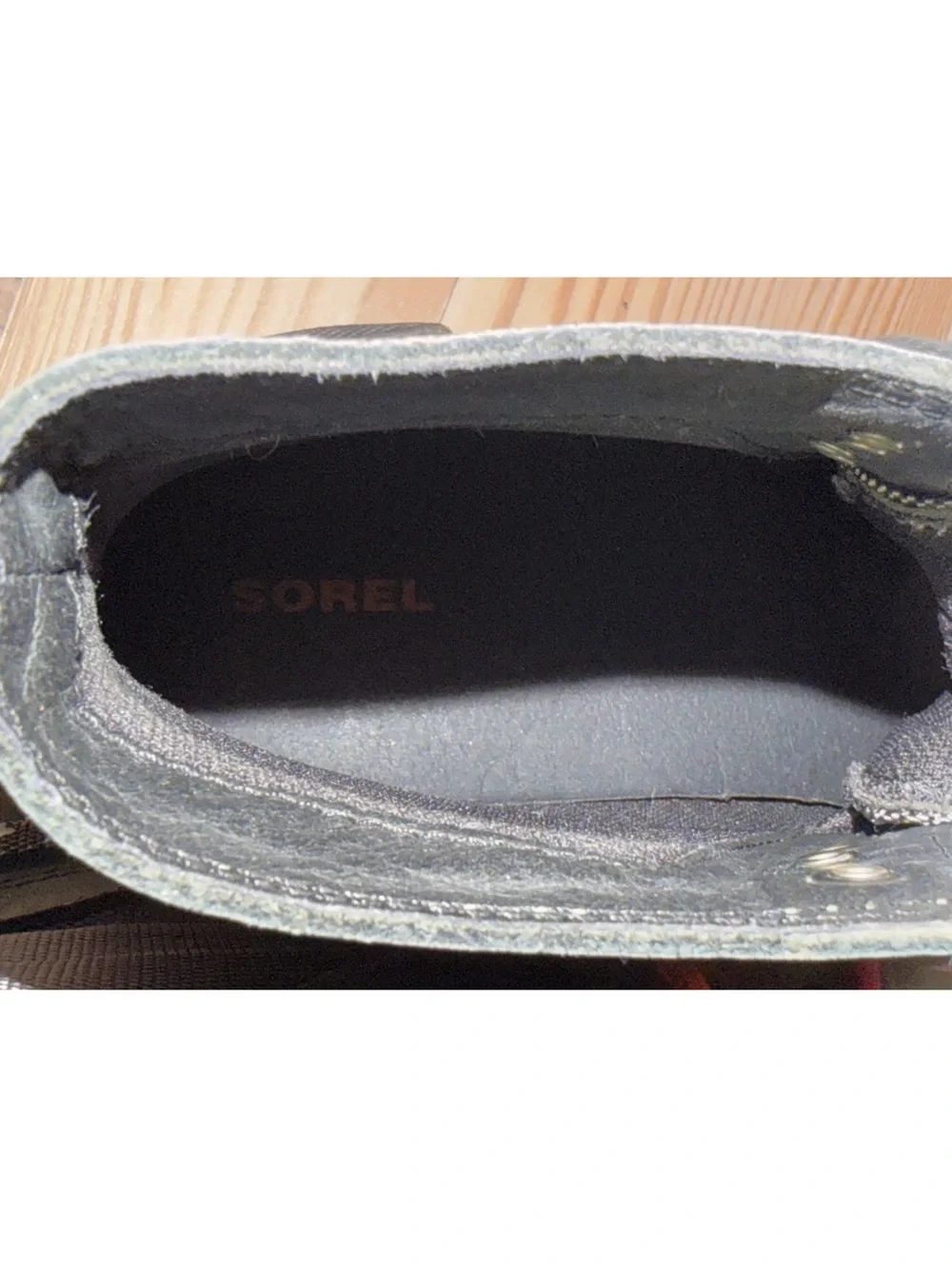 Sorel Ankeny Mid Hiker Boots Men's Size 8  Waterproof Leather Grey